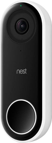 Google - Nest Hello Smart Wi-Fi Video Doorbell, NC5100 - White (Certified Refurbished) Google - Nest Hello Smart Wi-Fi Video Doorbell, NC5100 - White (Certified Refurbished)