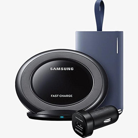 Samsung Fast Charge Power Bundle w/ Battery Pack, Wireless Charger, Car Charger (Certified Refurbished) Samsung Fast Charge Power Bundle w/ Battery Pack, Wireless Charger, Car Charger (Certified Refurbished)