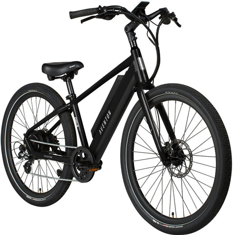 Aventon Pace 500 Step-Over Ebike w/40-mile Max Range - Medium - Black (Certified Refurbished) Aventon Pace 500 Step-Over Ebike w/40-mile Max Range - Medium - Black (Certified Refurbished)