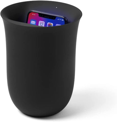 Lexon OBLIO Wireless 10W Phone Charger w/UV Light Sanitizer - Black (Certified Refurbished) Lexon OBLIO Wireless 10W Phone Charger w/UV Light Sanitizer - Black (Certified Refurbished)