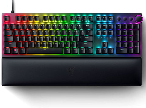 Razer Huntsman V2 Wired Optical Red Linear Switch Gaming Keyboard - Black (New) Razer Huntsman V2 Wired Optical Red Linear Switch Gaming Keyboard - Black (New)