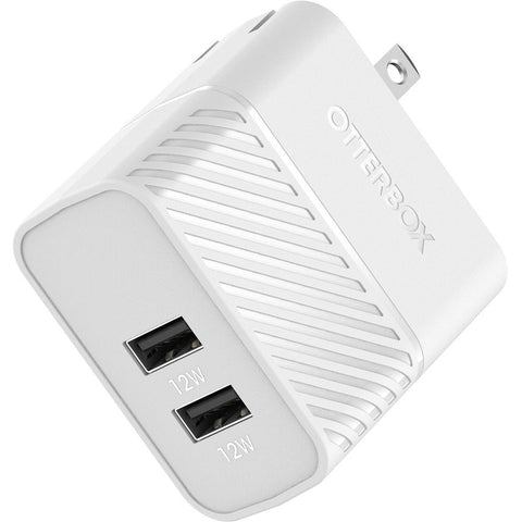 OtterBox USB-A Dual Port Wall Charger 24W Combined - Cloud Dream (New) OtterBox USB-A Dual Port Wall Charger 24W Combined - Cloud Dream (New)