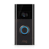 Ring - WiFi Smart Video Doorbell Motion Activated Alerts - Venetian Bronze (Refurbished)