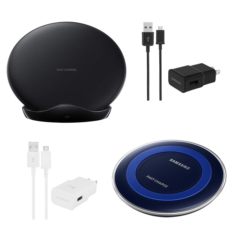 Samsung Wireless Charging Bundle includes EP-PN920 & EP-PG950 - Black (Certified Refurbished)