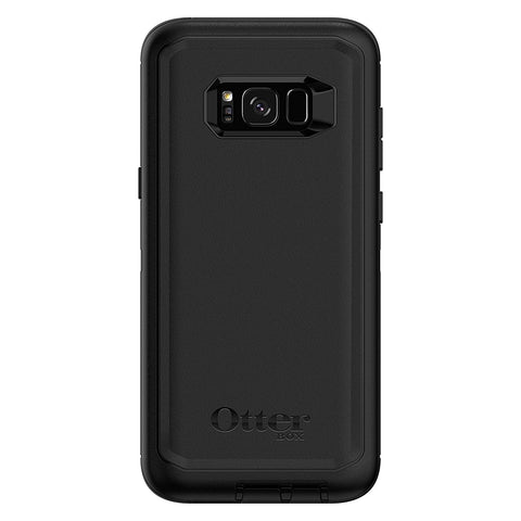 OtterBox DEFENDER SERIES Case & Holster for Samsung Galaxy S8+ - Black (Certified Refurbished)