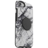 OtterBox + POP Case for iPhone SE (3rd/2nd Gen) iPhone 8/7 - White Marble (New)