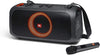 JBL PartyBox On-The-Go Portable Karaoke Party Speaker with Built-in Lights-Black (Pre-Owned)