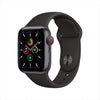 Apple Watch Series SE 1st Gen (2020) 40mm GPS + Cellular - Space Gray Aluminum Case & Black Sport Band (Pre-Owned)