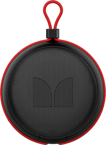 Monster PUCK Portable Bluetooth Speakers - Black / Red (Certified Refurbished)