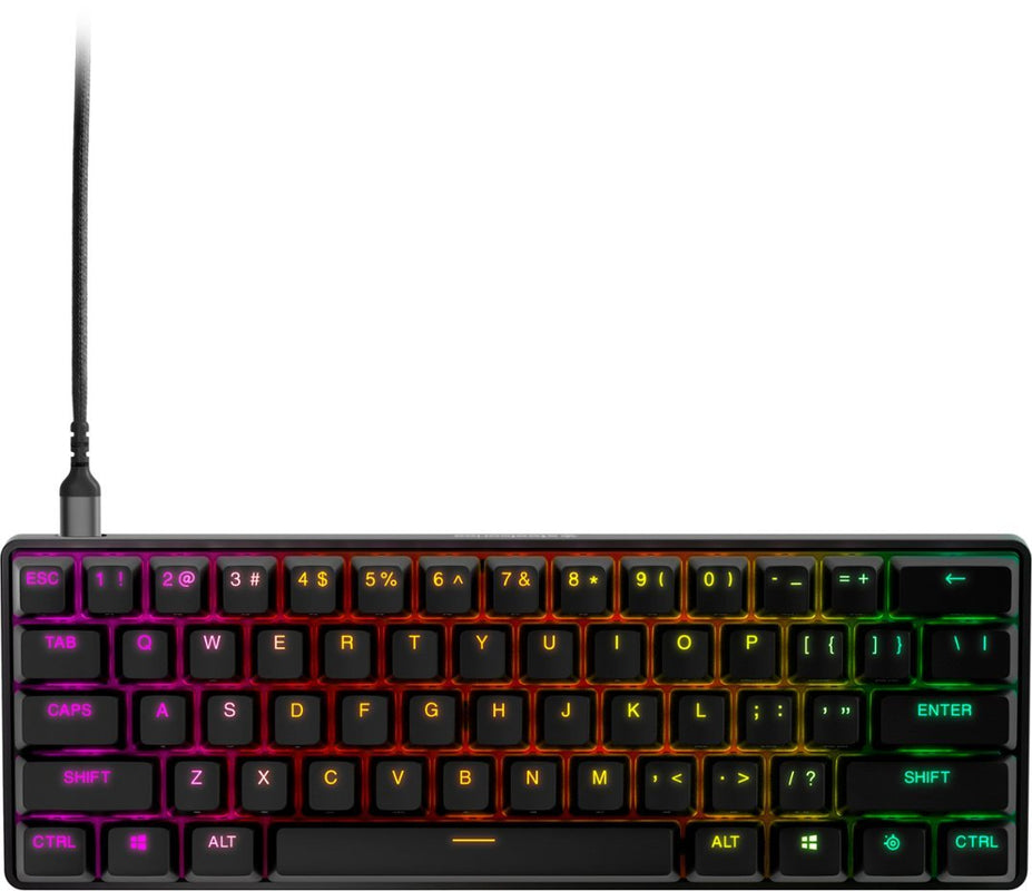 SteelSeries Apex Pro Mini Wired Gaming Keyboard with RGB Backlighting - Black (Certified Refurbished)