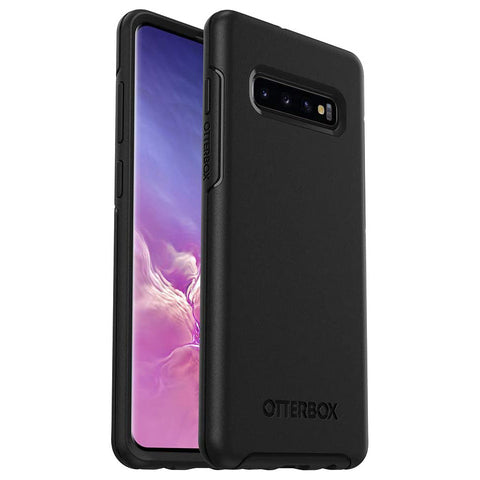 OtterBox SYMMETRY SERIES Case for Galaxy S10+ Plus - Black (New)