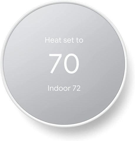 Google Nest Thermostat Smart Learning Thermostat - Snow (Certified Refurbished)