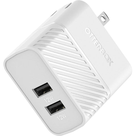 OtterBox USB-A Dual Port Wall Charger 24W Combined - Cloud Dream (New)