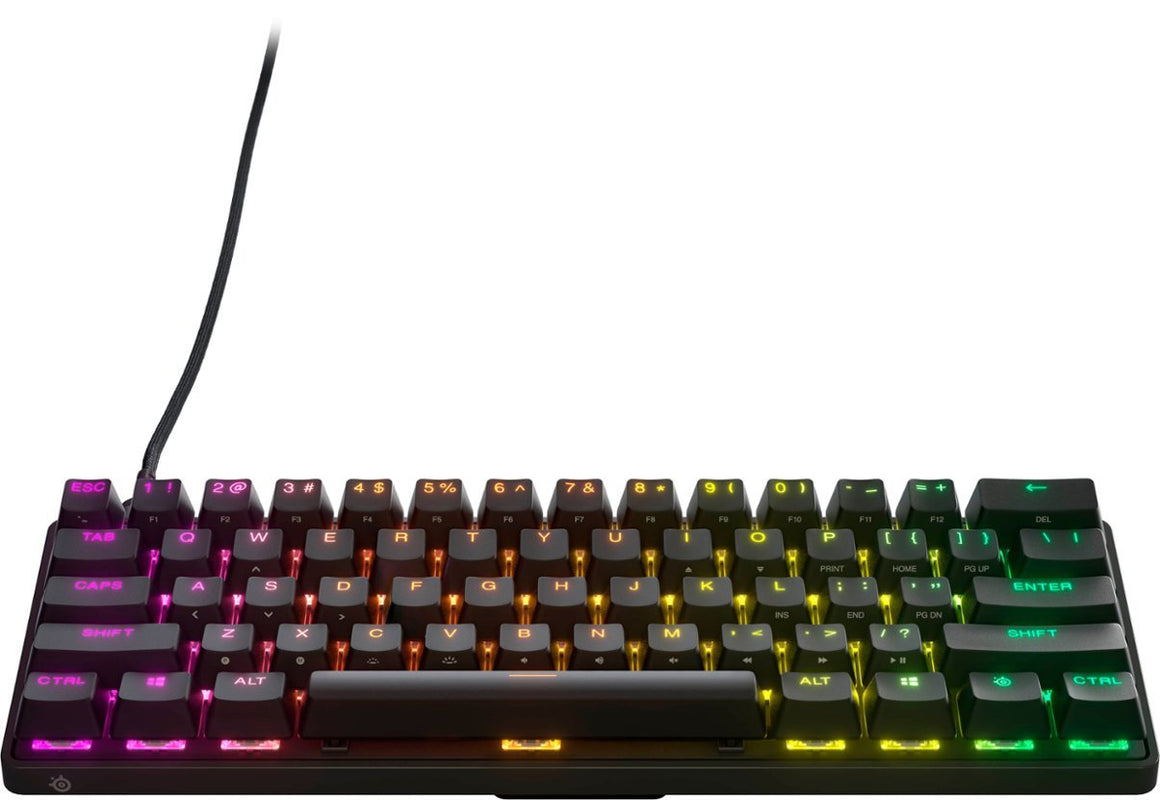 SteelSeries Apex Pro Mini Wired Gaming Keyboard with RGB Backlighting - Black (New)