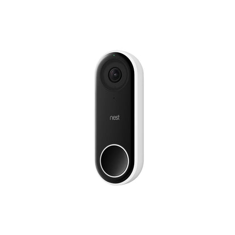 Google Nest Wired Video Smart Doorbell - White (Refurbished)