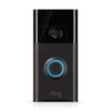 Ring - WiFi Smart Video Doorbell Motion Activated Alerts - Venetian Bronze (Refurbished)