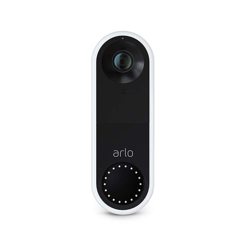 Arlo Essential Wired Video Doorbell, HD Video, 180° View - White (Pre-Owned)